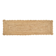  Scalloped Jute Runner