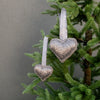 Beaded Heart Ornament