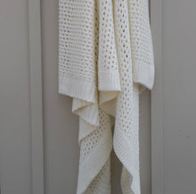  Chunky Knot Throw - Ivory