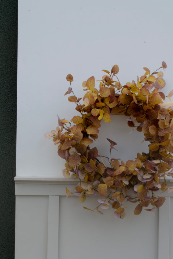 Amber Eucalyptus Wreath