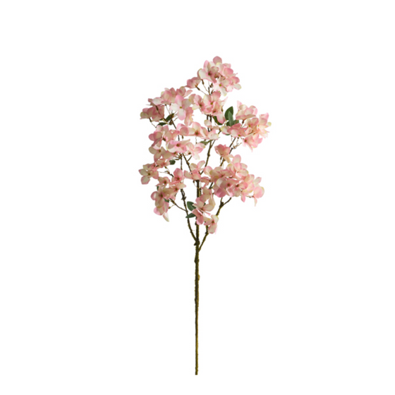 36" Pink Blossom Spray