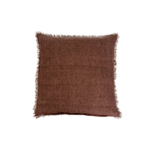  Lina Linen Pillow - Mocha