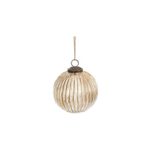  Gold Ridged Ornament