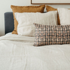 Lina Linen King Duvet Cover Set - Chambray