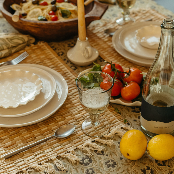 Calypso Scalloped Salad Plate