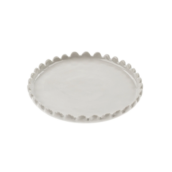 Scalloped Small Plate