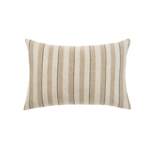  Seaside Stripe Linen Pillow - 16" x 24"