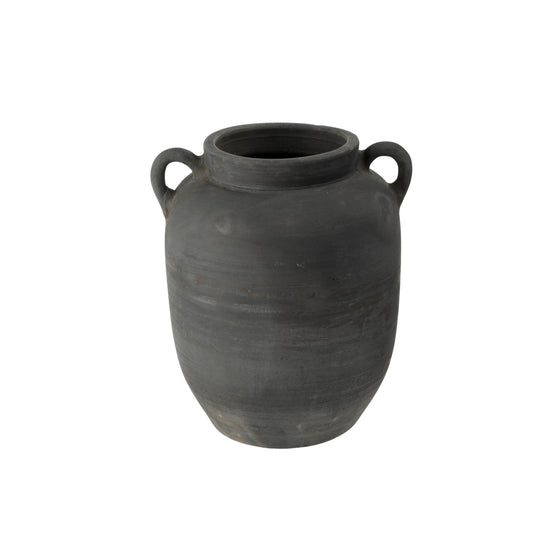 Provenance Burnt Terracotta Vase