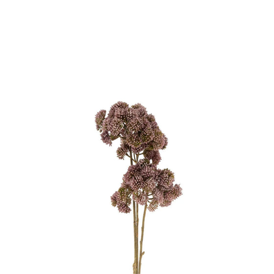 Mauve Pom Pom Stem