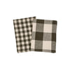 Gingham Check Tea Towel Set