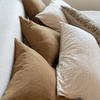 Lina Linen Pillow - Hazelnut