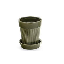  Green Ceramic Planter